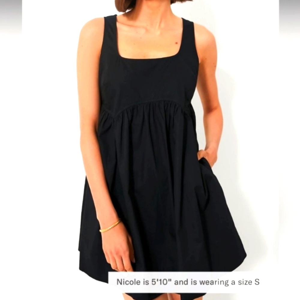 NWT Tuckernuck Pomander Place Black Sleeveless Porto 🍷 Dress LBD XL